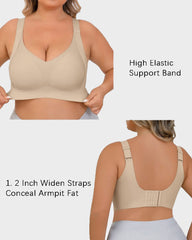 Shecurve®-Daily Comfort Wireless Shaper Bra-BLACK+GREY+SKIN