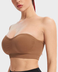 SheCurve® Non-Slip Bandeau Seamless Wireless Strapless Bra