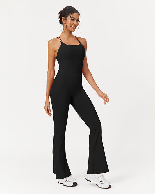 SheCurve®Trendy Wide Leg Active Jumpsuit