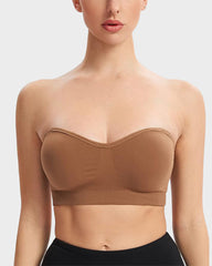 SheCurve® Non-Slip Bandeau Seamless Wireless Strapless Bra