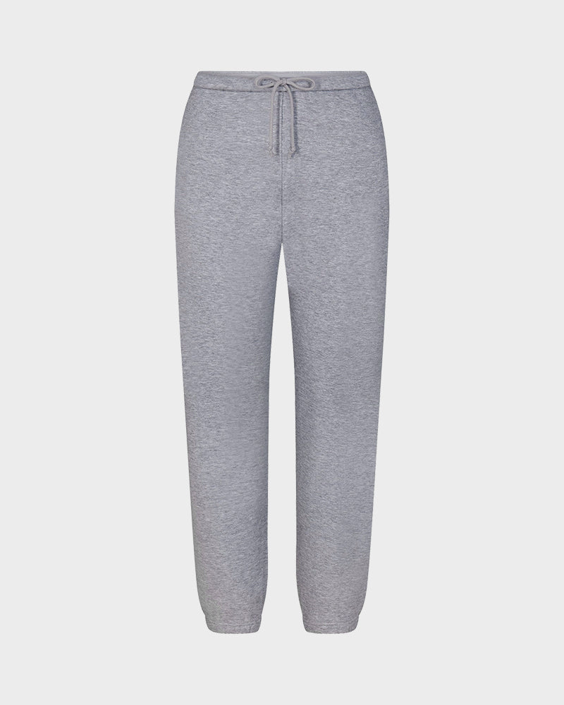 Soft Stretchy Tapered Drawstring Lounge Pants