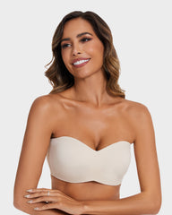 SheCurve® Full Support Non-Slip Convertible Bandeau Bra