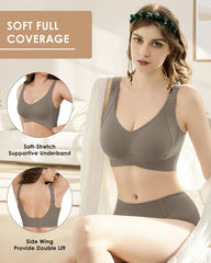 Comfort Full Coverage Wireless Lightly Lined Bra