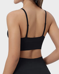 Deep V Wireless Sports Bra (2 Pack)