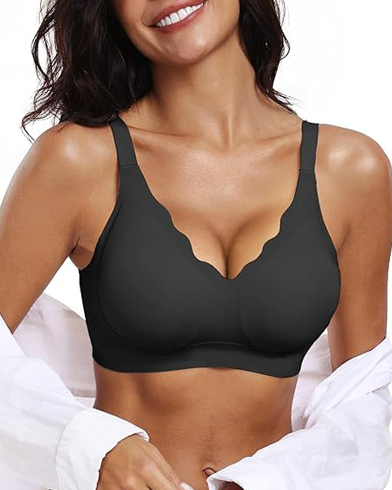 Seamless Comfort Smoothing Push Up Bra