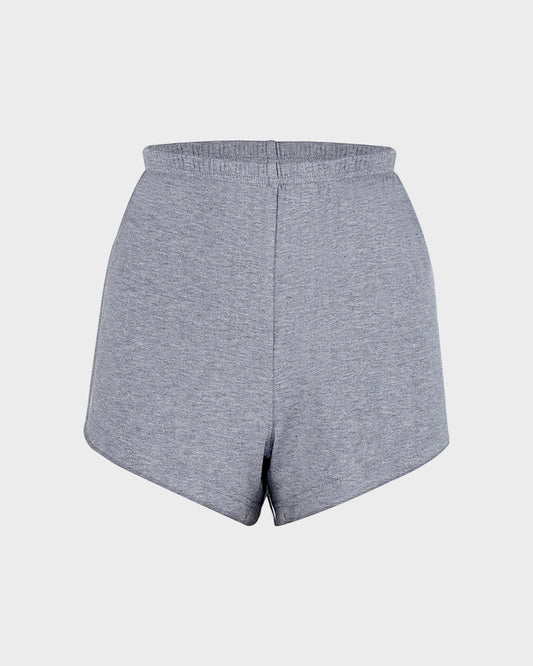 Modal Ribbed Cotton Lounge Shorts