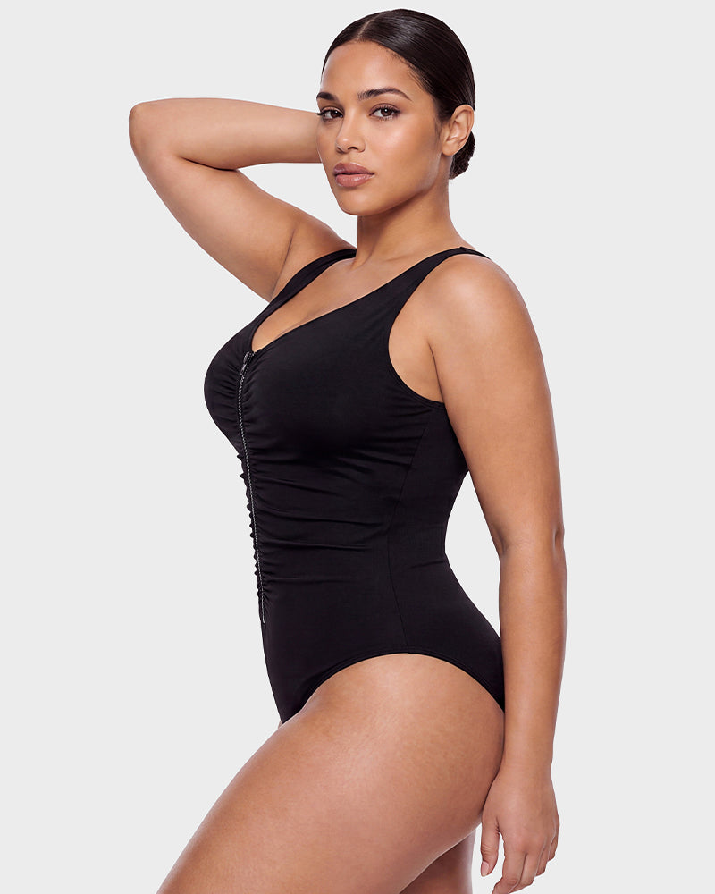 2-in-1 Shapewear Tummy Control Swimsuit