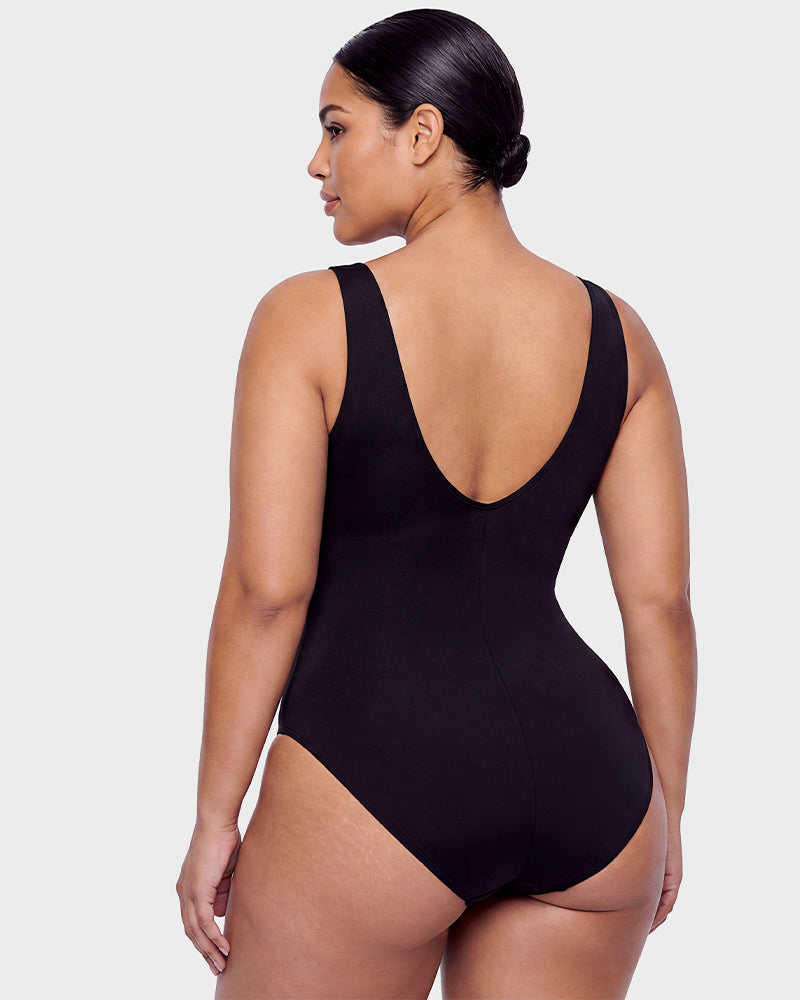 2-in-1 Shapewear Tummy Control Swimsuit