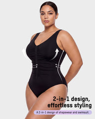 2-in-1 Shapewear Tummy Control Swimsuit