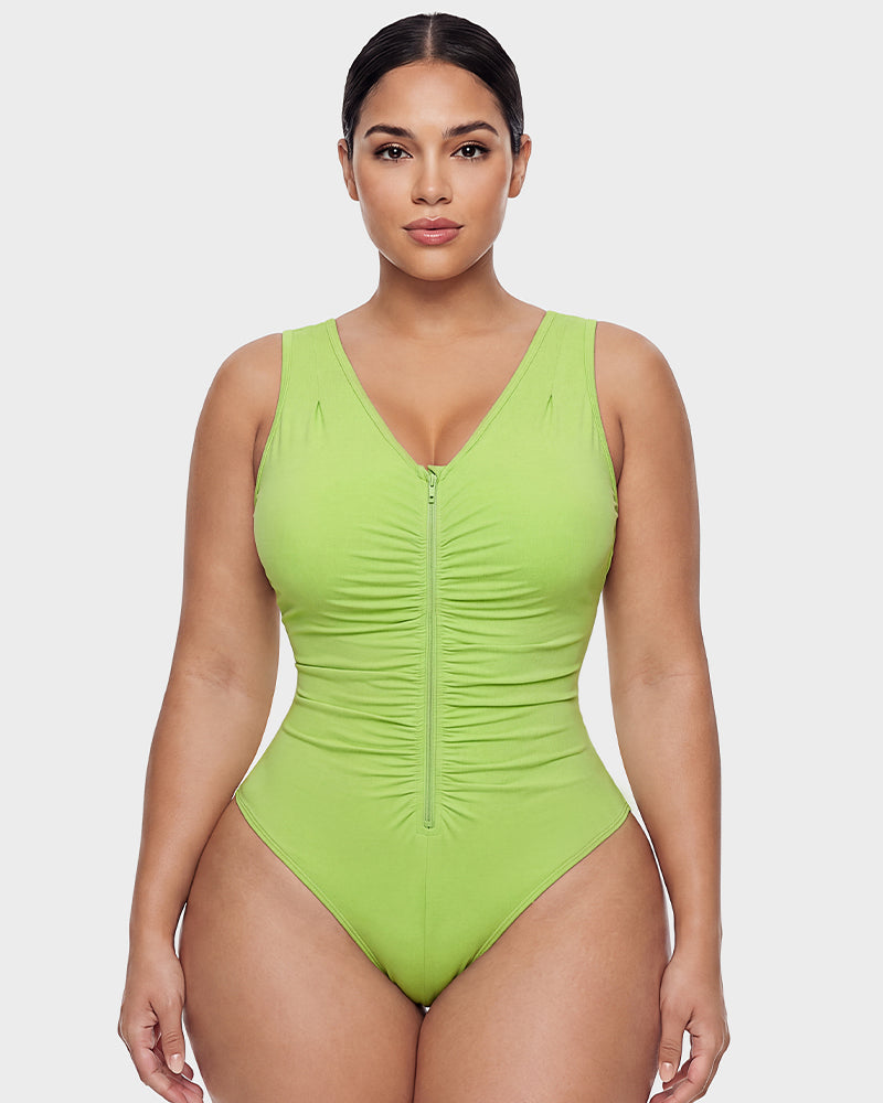2-in-1 Shapewear Tummy Control Swimsuit