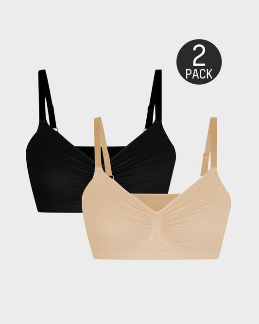 SheCurve® Women's Full Coverage Non-Padded Wireless Sculpt Bra