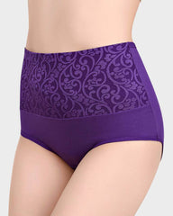 SheCurve® Cotton High-Waist Slim-Fit Panties