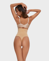 Seamless High-Waisted Shaper Thong Panty