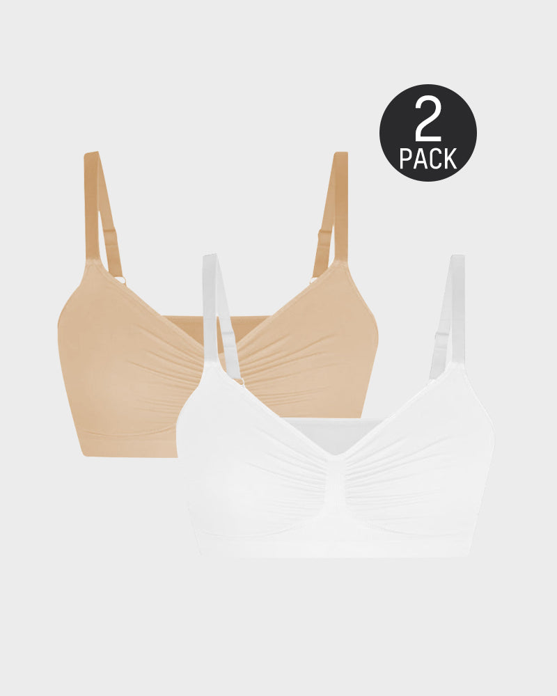 SheCurve® Women's Full Coverage Non-Padded Wireless Sculpt Bra