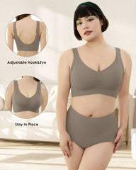 Comfort Full Coverage Wireless Lightly Lined Bra