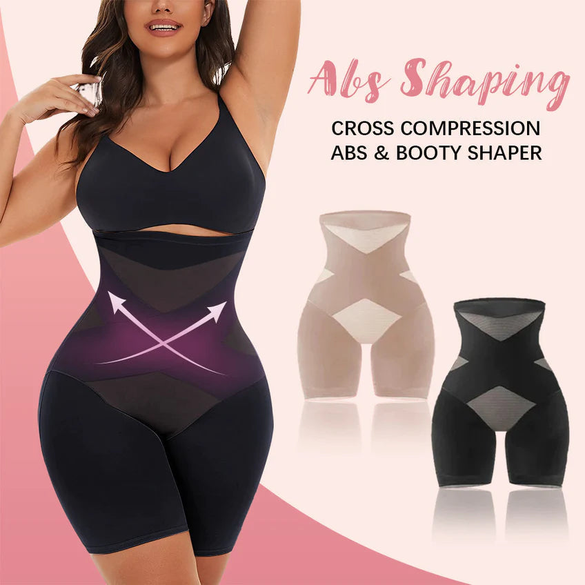 shecurve® Cross Compression Thigh and Waist Shaper