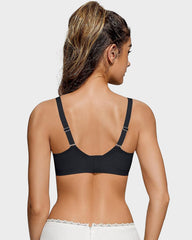 Seamless Soft Comfort Wireless Mesh Bra