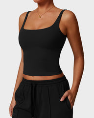 Seamless Padded Quick-Dry Fitness Tank Top