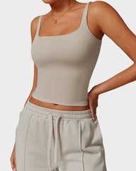 Seamless Padded Quick-Dry Fitness Tank Top