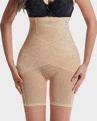 SheCurve®Mesh High Waist Shapewear Shorts