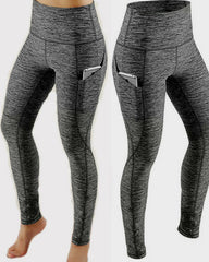 High Waist Tummy Control Fitness Leggings with Pockets