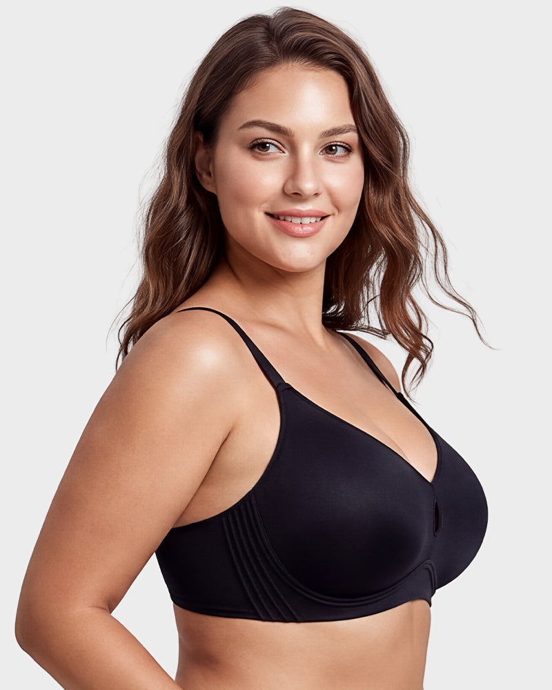 3/4-Cup Wireless Smoothing Support Bra