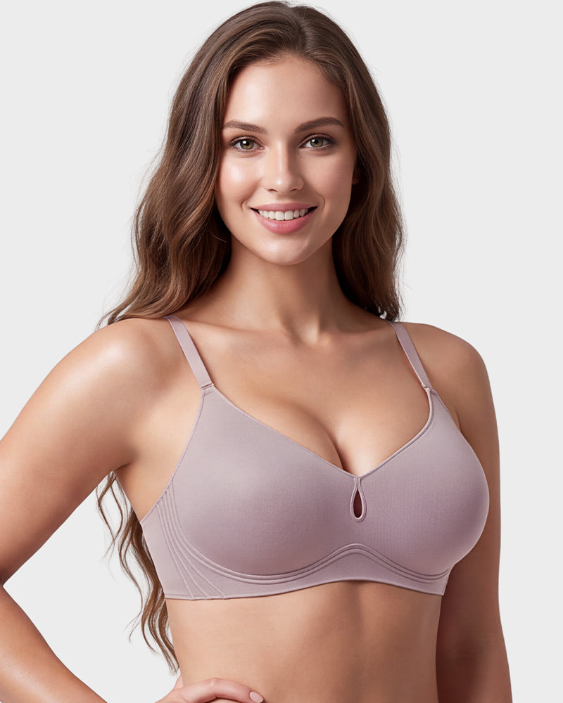 3/4-Cup Wireless Smoothing Support Bra