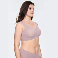 SheCurve Jelly Plus Size Friendly T-shirt Bra - seamless