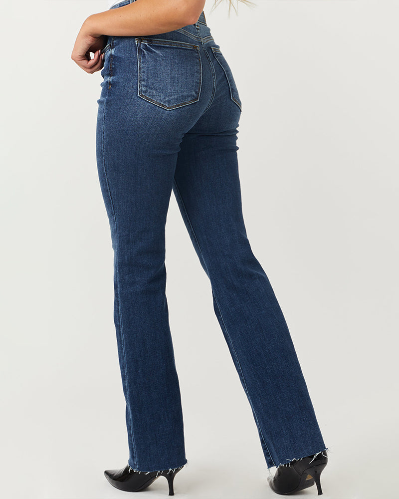 Shecurve®Mid-Rise Tummy Tuck Bootcut Jeans