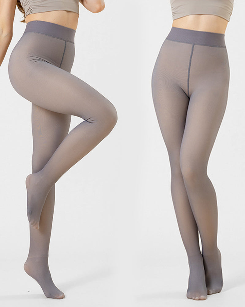 SheCurve®Warm Sheer Fleece Lined Tights