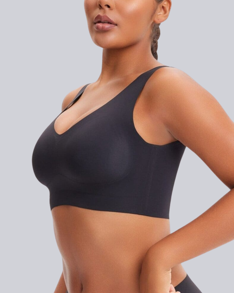 SheCurve®Wireless Back Smoothing V-Neck Tank Bra