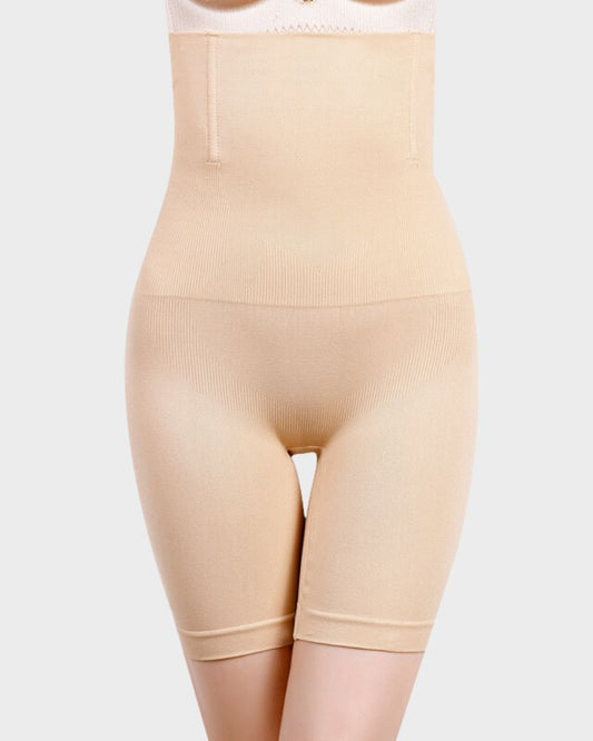 Comfort Seamless High-Waist Mid-Thigh Shaping Shorts