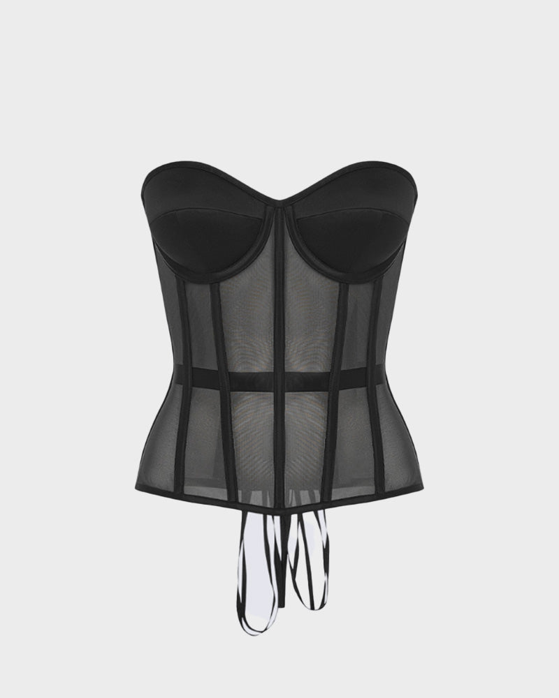 SheCurve®Sleek Mesh Supportive Push-Up Corset