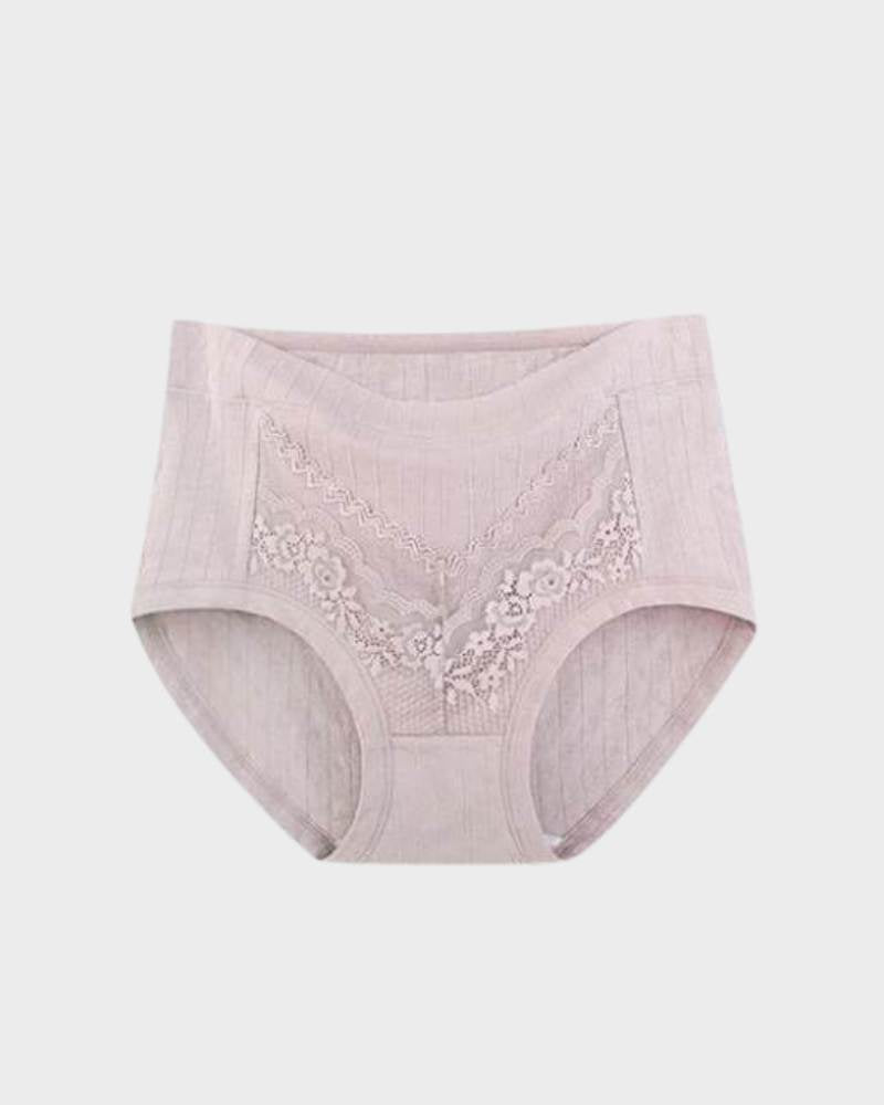 SheCurve® Plus Size LeakProof Lace Cotton Panties