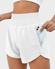 Lightweight Double-Layer Quick-Dry Yoga Shorts