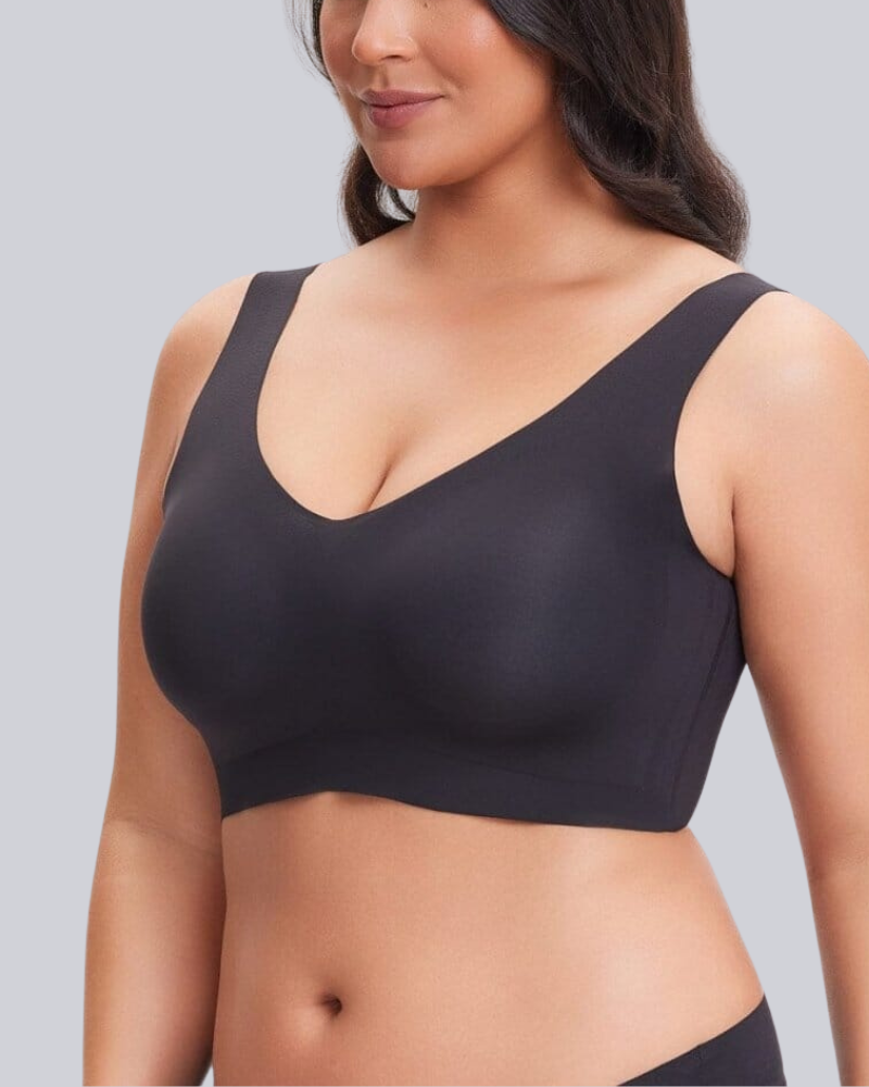 SheCurve®Wireless Back Smoothing V-Neck Tank Bra