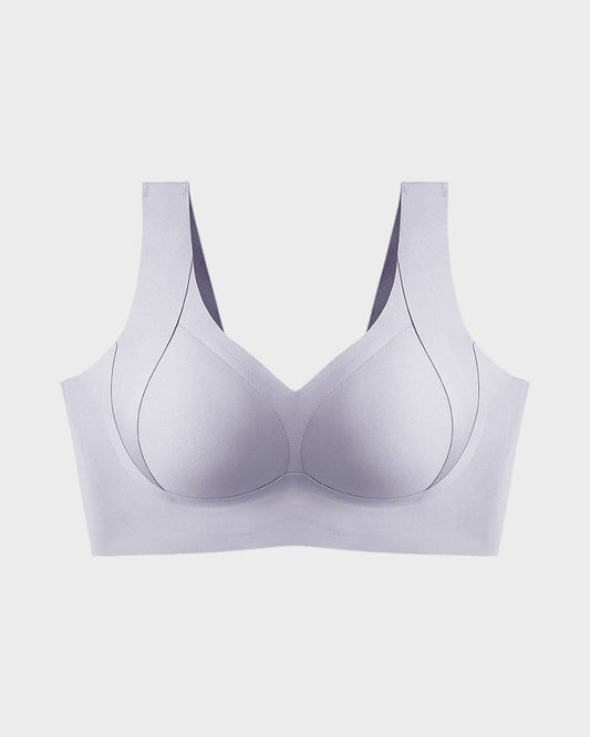 Shecurve®Enhanced w Support Adjustment Comfort Bra-Grey