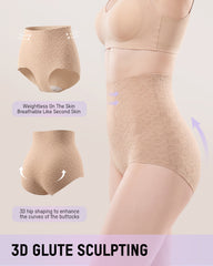 5-Pack High-Waisted Cross-Compression Shaping Briefs