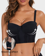 SheCurve® The Low Back Strapless Bra