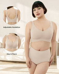 Comfort Full Coverage Wireless Lightly Lined Bra