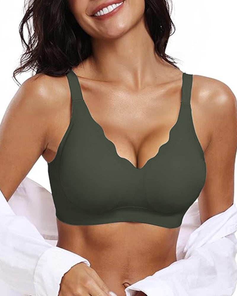 Seamless Comfort Smoothing Push Up Bra