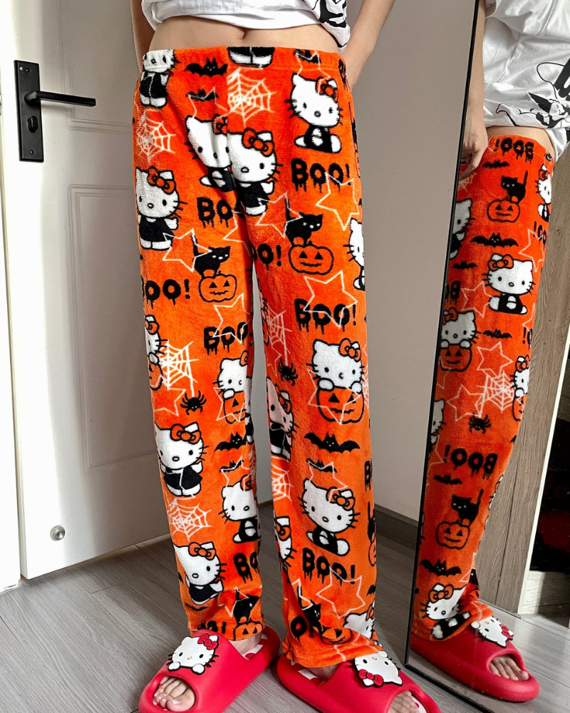 SheCurve®Hello Kitty Soft Pajama Pants