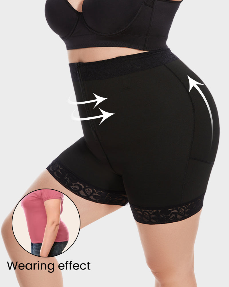 SheCurve® Boned Sculpt High Waist Shorts