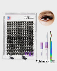 SheCurve® X IUI® Cluster Lashes Starter Kit