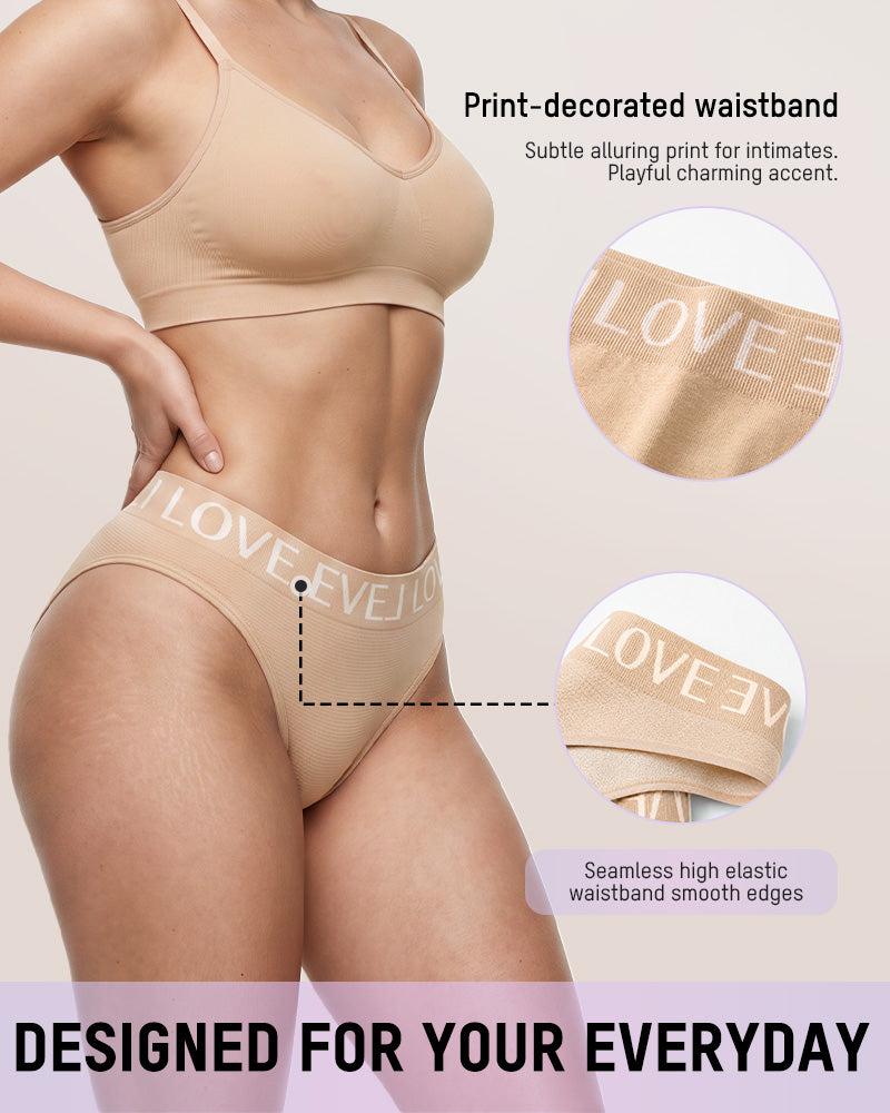 7-Pack Seamless High-Cut Panties