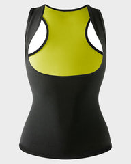 SheCurve® Sweat Shaper Women's Premium Workout Tank Top Slimming Polymer Sauna Vest