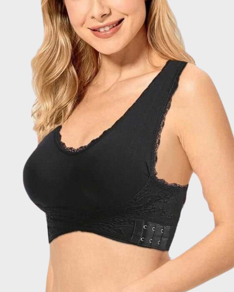 SheCurve® Breathable Comfort Push Up Lace Bra