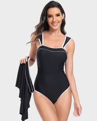 SheCurve®  Swim Skirt Two-Piece Bikini Set