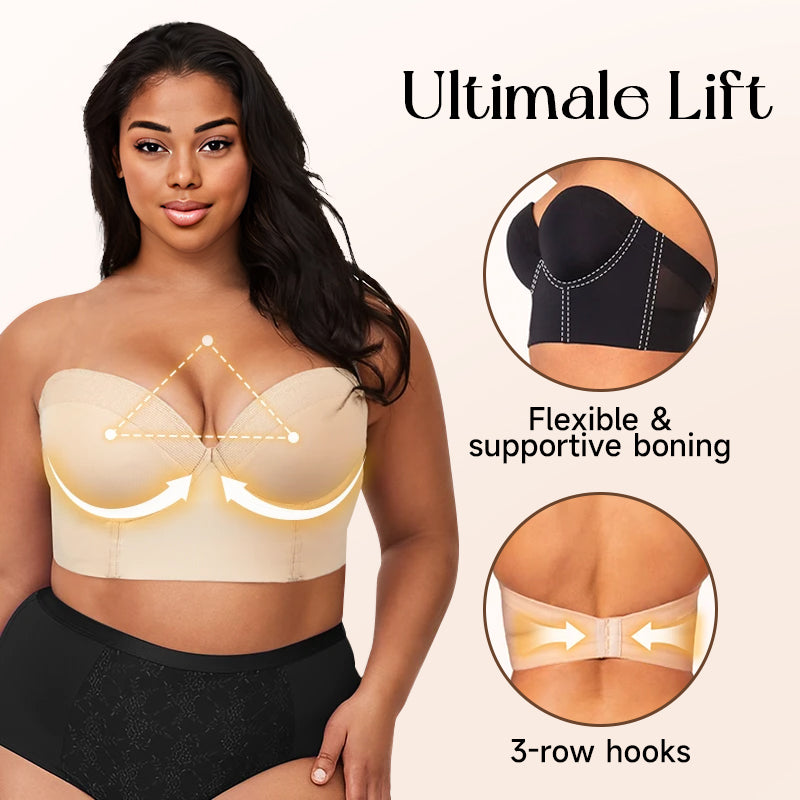 SheCurve® The Low Back Strapless Bra-(BUY 1 GET 1 FREE)