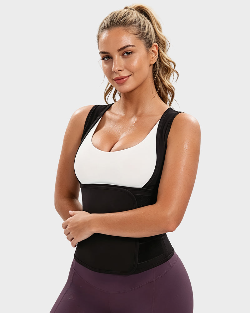 Adjustable Thermal Sweat Waist Trainer Shapewear Vest